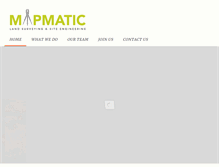 Tablet Screenshot of mapmatic.com
